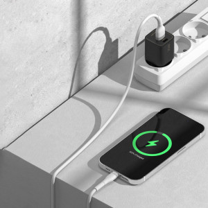 Кабел за зареждане и данни RINGKE USB Type A към Lightning 480Mb/s 12W 2m лилав (CB09970RS) - Img 9