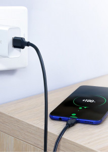 Кабел за зареждане и данни UGREEN USB Type A към USB Type C 480Mb/s 3A 1.5 m черен (US287 60117) - Img 18