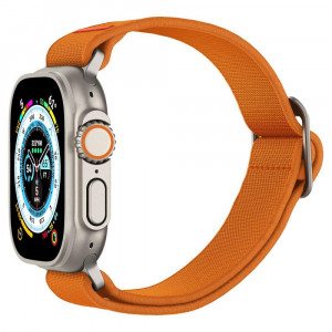 Каишка SPIGEN Fit Lite Ultra - Apple Watch 45mm Series 9 / 45mm Series 8 / 45mm Series 7 / 44mm SЕ (2nd gen) / 44mm SE / 44mm Series 6 / 44mm Series 5 / 44mm Series 4 оранжев - Img 9
