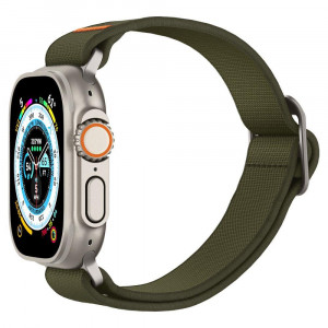 Каишка SPIGEN Fit Lite Ultra - Apple Watch 45mm Series 9 / 45mm Series 8 / 45mm Series 7 / 44mm SЕ (2nd gen) / 44mm SE / 44mm Series 6 / 44mm Series 5 / 44mm Series 4 каки - Img 10
