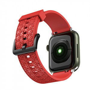 Каишка Y - Apple Watch 7 / SE (45 / 44 / 42mm) червен - Img 1