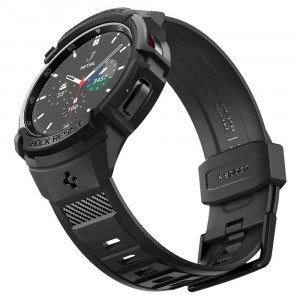 Калъф за корпус с каишка SPIGEN Rugged Armor Pro - Samsung Galaxy Watch6 Classic 47mm черен мат - Img 9