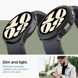 Калъф за корпус SPIGEN Liquid Air - Samsung Galaxy Watch6 44mm черен мат - Img 13