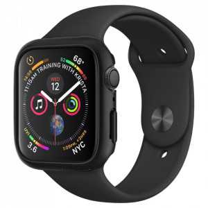 Калъф за корпус SPIGEN Thin Fit - Apple Watch 44mm Series 4 черен - Img 1