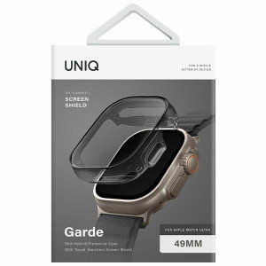 Калъф за корпус UNIQ Garde - Apple Watch Ultra 49mm / Ultra 2 49mm сив / smoked сив - Img 4