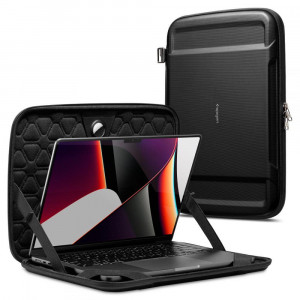 Калъф за лаптоп SPIGEN Rugged Armor Pouch “Pro" 13" / 14" черен - Img 1