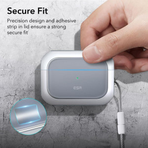 Калъф за слушалки ESR Orbit Halolock MagSafe - AirPods Pro 1 / 2 бял - Img 8