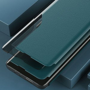 Калъф тип книга от еко кожа Eco - Samsung Galaxy A72 зелен - Img 11