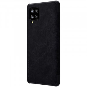 Калъф тип книга от еко кожа NILLKIN Qin - Samsung Galaxy A42 5G черен - Img 3