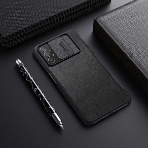 Калъф тип книга от еко кожа NILLKIN Qin - Samsung Galaxy A73 5G черен - Img 16