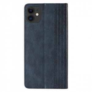 Калъф тип книга с връзка Magnet Strap - iPhone 12 син - Img 6