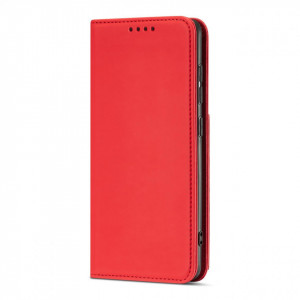 Калъф тип книга с външен джоб Magnet Card - Samsung Galaxy A04s / A13 5G червен - Img 5