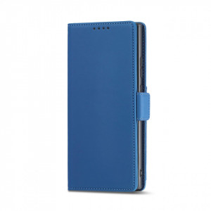 Калъф тип книга с външен джоб Magnet Card - Samsung Galaxy S22 Ultra син - Img 10