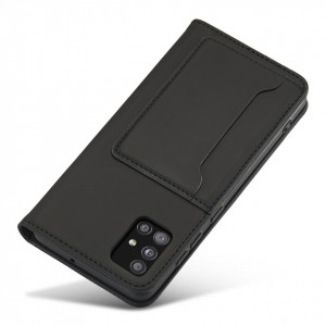 Калъф тип книга с външен джоб Magnet Card - Xiaomi Redmi Note 11 Pro / 11 Pro 5G / 11E Pro 5G черен - Img 7