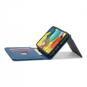Калъф тип книга с външен джоб Magnet Card - Xiaomi Redmi Note 11 Pro / 11 Pro 5G / 11E Pro 5G син - Img 10