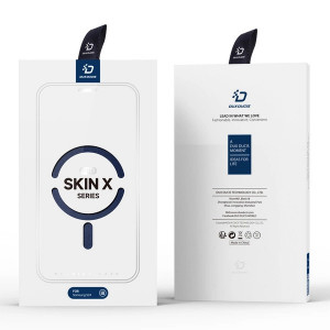Калъф тип книга с прозрачен гръб и стойка DUX DUCIS Skin X Pro MagSafe - Samsung Galaxy S24 син - Img 5