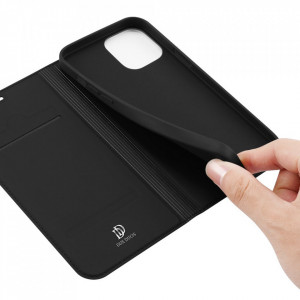 Калъф тип книга DUX DUCIS Skin Pro - iPhone 12 / 12 Pro черен - Img 9