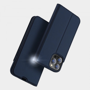 Калъф тип книга DUX DUCIS Skin Pro - iPhone 13 Pro син - Img 15