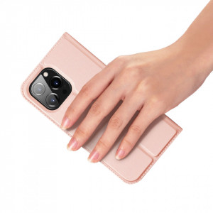 Калъф тип книга DUX DUCIS Skin Pro - iPhone 14 Pro розов - Img 6