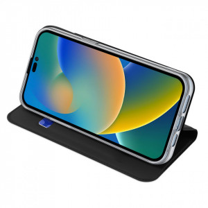 Калъф тип книга DUX DUCIS Skin Pro - iPhone 14 Pro черен - Img 4