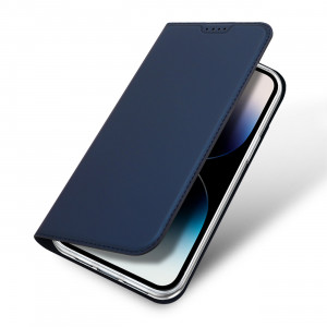 Калъф тип книга DUX DUCIS Skin Pro - iPhone 15 Pro Max син - Img 4