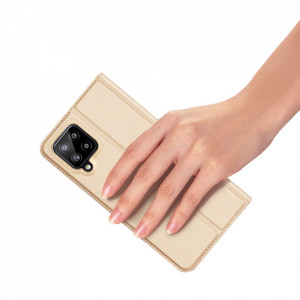 Калъф тип книга DUX DUCIS Skin Pro - Samsung Galaxy A22 златист - Img 7