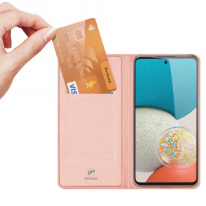 Калъф тип книга DUX DUCIS Skin Pro - Samsung Galaxy A53 5G розов - Img 2