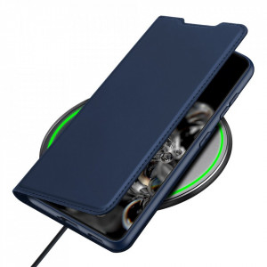 Калъф тип книга DUX DUCIS Skin Pro - Samsung Galaxy S21 Ultra 5G син - Img 7