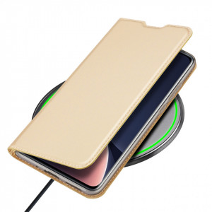 Калъф тип книга DUX DUCIS Skin Pro - Xiaomi 12 Pro / 12S Pro златист - Img 7