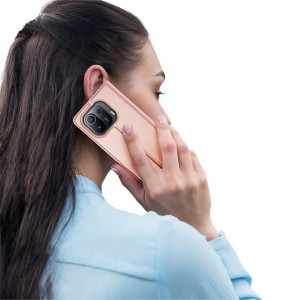 Калъф тип книга DUX DUCIS Skin Pro - Xiaomi Mi 11 Pro розов - Img 10