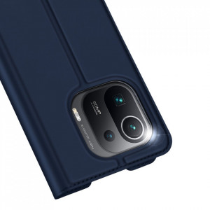 Калъф тип книга DUX DUCIS Skin Pro - Xiaomi Mi 11 Pro син - Img 3