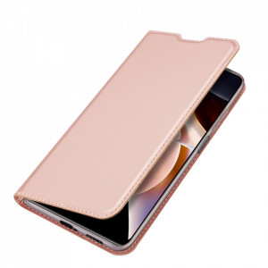 Калъф тип книга DUX DUCIS Skin Pro - Xiaomi Poco M4 Pro 5G розов - Img 4