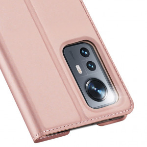 Калъф тип книга DUX DUCIS Skin Pro - Xiaomi Poco M6 Pro / Redmi 12 / 12R розов - Img 5
