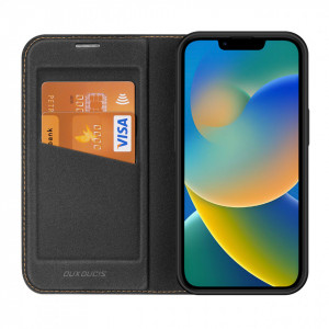 Калъф тип книга DUX DUCIS Skin X2 - iPhone 14 Plus черен - Img 3