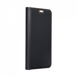 Калъф тип книга FORCELL Luna Gold - Samsung Galaxy A22 черен - Img 1