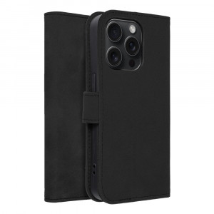Калъф тип книга FORCELL Tender - iPhone 15 Pro черен - Img 4