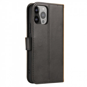 Калъф тип книга Magnet Elegant - iPhone 14 Pro Max черен - Img 4