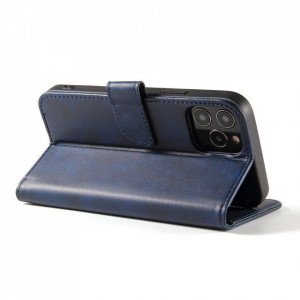 Калъф тип книга Magnet Elegant - Samsung Galaxy A03s син - Img 4