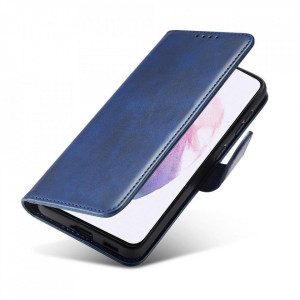 Калъф тип книга Magnet Elegant - Samsung Galaxy S22+ син - Img 3