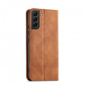 Калъф тип книга Magnet Fancy - Samsung Galaxy S23+ кафяв - Img 3