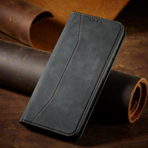 Калъф тип книга Magnet Fancy - Samsung Galaxy S23+ черен - Img 8
