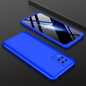 Калъф 360° GKK Full Body Cover (без стъклен протектор) - Xiaomi Mi 10 Lite син - Img 2