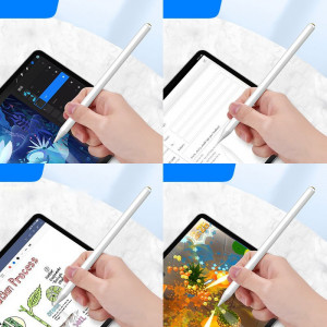 Капацитивна писалка за тъч скрийн CHOETECH за iPad бяла - Img 7