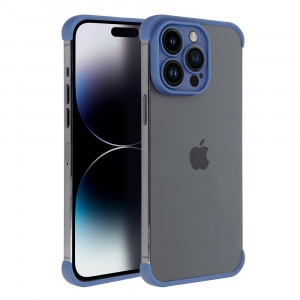 Комплект бъмпери и защита за камерата Mini Bumpers - iPhone 15 Pro Max син - Img 3