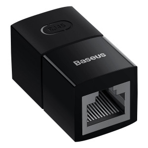 Комплект от 10 бр. съединител за мрежов кабел RJ45 BASEUS AirJoy Series черен - Img 1