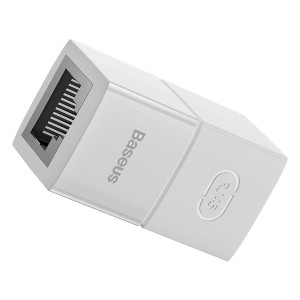 Комплект от 10 бр. съединител за мрежов кабел RJ45 BASEUS AirJoy Series бял - Img 6