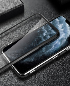Магнитен калъф 360° WOZINSKY със защита на камерата - Huawei P40 черен - Img 15
