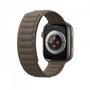 Магнитна каишка DUX DUCIS BL - Apple Watch 41mm Series 9 / 41mm Series 8 / 41mm Series 7 / 40mm Series 6 / 40mm SE / 40mm Series 5 / 40mm Series 4 / 38mm Series 3 / 38mm Series 2 / 38mm (1st gen) тъмносив - Img 2