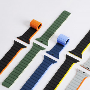 Магнитна каишка Dux Ducis LD - Apple Watch Ultra 49mm / Ultra 2 49mm / 45mm Series 9 / 45mm Series 8 / 45mm Series 7 / 44mm SЕ (2nd gen) / 44mm SE / 44mm Series 6 / 44mm Series 5 / 44mm Series 4 / 42mm Series 3 / 42mm Series 2 син - Img 4