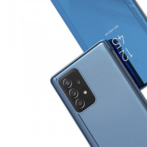 Огледален калъф тип книга Clear View - Samsung Galaxy A73 5G розов - Img 7